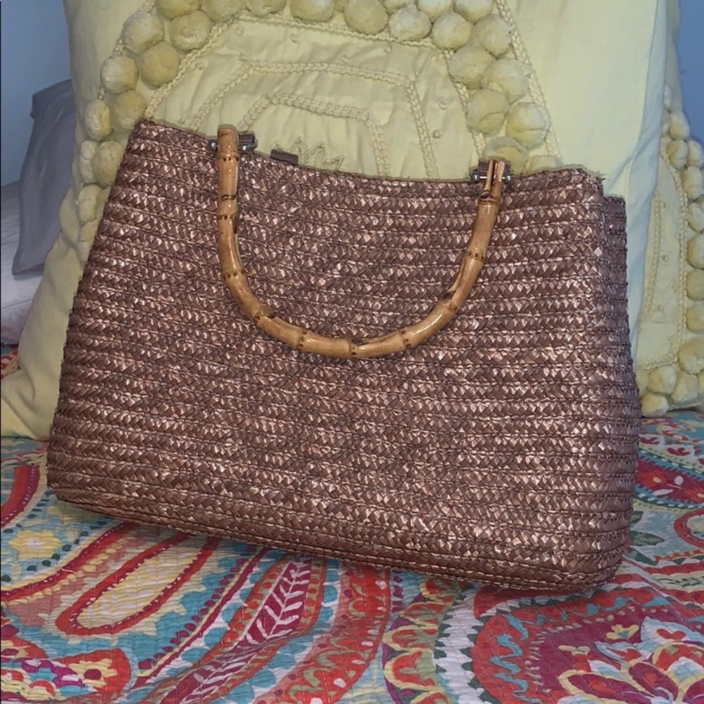 Straw purse